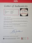Willie Mays Signed Baseball W psa Loa