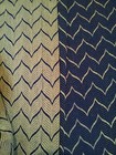 Antique Heavy Weave   Fabric Durable Herringbone Weave-2 Pieces 48x58 Inches Each