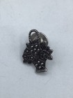 Vintage 1982 Avon Flower Basket Lapel Pin Faux Marcasite
