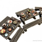 28mm Dining Tables Dungeons   Dragons Dnd D d Village Market Tavern Scatter