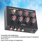 7 Band Sound Equalizer 12db High Bass Adjustment Dual Channel Digital Equalizer