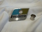 Vintage Ludwig 1970   s Blue   Olive Badge No Serial Number   New Ludwig Grommet