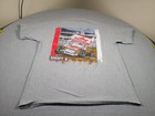 Sprint Car Racing Shirt Mens Large Gray Caseys Bbr Fvp Knoxville Outlaws 2-sided