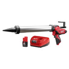 Milwaukee 2442-21 M12 Sausage Caulk Gun Kit - Red