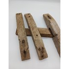 Antique Reclaimed Oak Handmade Barn Door Wooden Hardware Latch Closure Rustic 