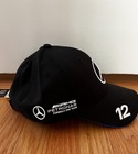 Mercedes Amg Petronas Formula 1 Team Driver Cap  12 Antonelli  Nwt Black Osfm