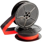 Underwood Portable Typewriter Twin Metal Spools   New Black And Red Ribbon