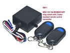 12v 15a Momentary Contact Switch With 2 Wireless Remote Control Key Fobs Rm11