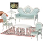 Victorian Dollhouse Furniture Set  Doll House Furniture And   Miniature Dollh   
