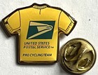 Usps United States Postal Service    pro Cycling Team    Soft Enamel Lapel Pin
