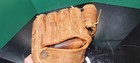 Vintage 1940s Bob Feller 1638 Cleveland Indians Baseball Glove Jc Higgins Hof