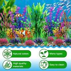 Fish Tank Decorations Plants 20pcs Aquarium Decorations Plants Plastic Aquarium