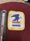 Vintage U s  Mail Postal Service Blue Eagle Emblem Cloth Patch Post Office
