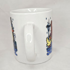 Seattle Souvenir Coffee Tea Mug Ducks In Rain Gear Space Needle City Towers