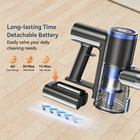 Cordless Vacuum Cleaner 55kpa Lightweight Pet Hair Hardwood Carpet Stick 1 5l