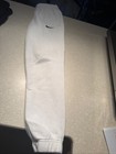 Youth Nike Swoosh Athletic Club Joggers Fleece Sweatpants White black -brand New