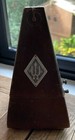 Vintage Wittner Metronome Wood Pyramid Germany
