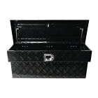 34 36 48 60 Inch Black silver Aluminum Side Mount Tool Box Truck Trailer Utv Atv