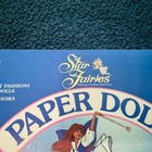 Star Fairies Paper Doll Book Pre Cut   6 Dolls Uncut Unused Vintage Golden