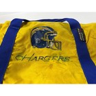 Vtg 70s 80s San Diego Chargers Canvas Gym Bag Sd La Lighting Bolt Helmet Nfl