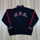Polo Ralph Lauren 1 4 Zip 2010 Winter Olympics Team Usa Mens Jumper Blue 2xl