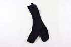 Vintage 80s Nylon Athletic Sport Soccer Tube Socks Navy Blue Youth One Size