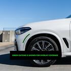 Fits 2019-2023 Bmw X5 Smoke Front Side Markers Precut Insert Tint Overlay Vinyl