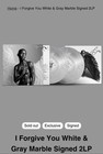 Cynthia Erivo - I Forgive You   White   Gray Marble  2lp Signed Vinyl In Hand