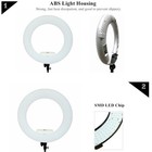 18  480 Led Ring Light Bi Color Dimmable Camera Photo Studio Video Portrait F   