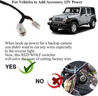 Cigar Lighter Power Outlet 12v Power Wire Harness Adapter For Ford Linciln
