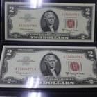 Lot Of  10  W 3  2 Sequential 1963a   2 Red Seals Notes Crisp Uncirculated