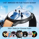 2025 Smart Watch For Men women  Waterproof Smartwatch Bluetooth Samsung Iphone