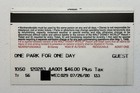 Park Ticket  July 26 2000 Walt Disney World One Park One Day