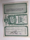 1957 Capital Stock Bond Certificate Vintage Frostie Bottling Co  6 250 Shares