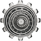 2020 Industry In Motion 1oz Antiqued Silver Gear-shaped Two-coin Set  2oz Total 