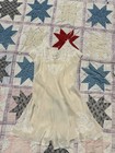 Vintage  1930s Cream Silk Slip Teddy Lace Button Up Lingerie Chemise - Sz S m