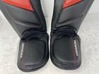 Hayabusa T3 Shin Guards Kickboxing Muay Thai Mma Mens Small Black Red New 