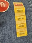 Wrangler Relaxed Fit Straight Blue Denim Jeans Premium Quality Logo Button