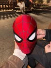Spider-man 4 Brand New Day Mask W  Straps Headgear Faceshell Eyes Cosplay Props