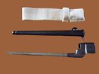 British Wwii No 4 Mkii Enfield Spike Bayonet Scabbard   Frog