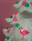 Set Of 25 Flamingo   Green Globe Lights For Ceramic Christmas Tree Lights Bulbs