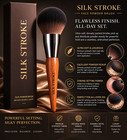 Silk Stroke Luxury Face Powder Brush Ultra Soft Dense Makeup Setting Brush