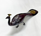 Loet Vanderveen Peacock Bronze Sculpture Signed Ltd Ed 6 750 Wildlife Statue 13 