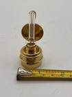 Miniature Brass And Glass Dollhouse Wall Lantern Lamp
