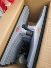 22  Floor Squeegee Head  Double-foam Rubber Blade  Plastic Gray Qty-3 