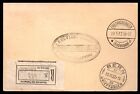 Paraguay 1932 Registered Zeppelin Uprated Postal Card 21 Pesos  asuncion 