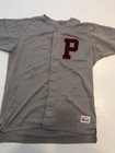 Game Worn Used Princeton Tigers Speedline Baseball Jersey Size 44  33