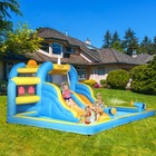 Inflatable Bounce House water Slide Park For Kids With 450w Blower   Splash Pool