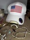 Junk Drawer Lot Silver Plated Goblet  Brand New Bass Hat  Coins  Knife jewelry