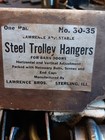 Vintage Nos Steel Barn Door Rollers